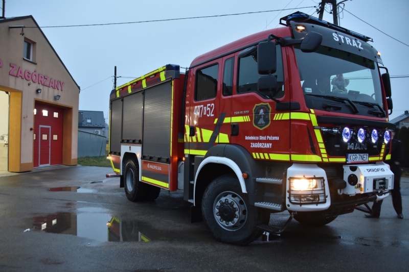 Zdjęcie wozu strażackiego